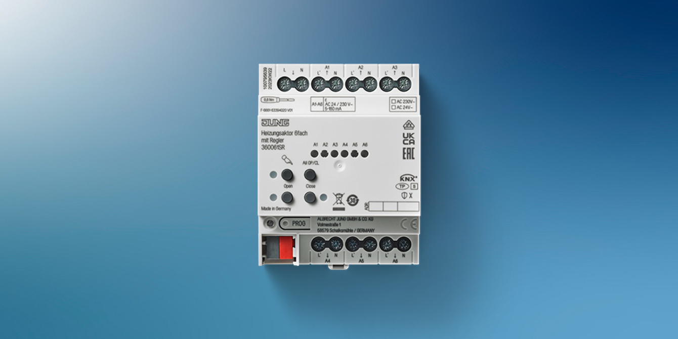 KNX Heizungsaktor 6-fach bei Pfaffenberger GmbH in Hemhofen